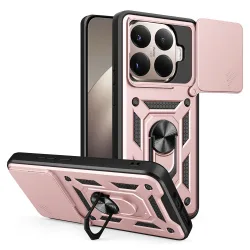 Custodia per Xiaomi 15T Pro, Techsuit, CamShield, Rosa