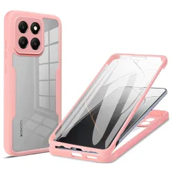 Custodia per Xiaomi 14T, Techsuit, ColorVerse 360, Rosa