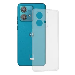 Custodia per Motorola Edge 40 Neo, Techsuit, Clear, Trasparente