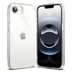 Custodia per Apple iPhone 17e / 16e, Ringke, Fusion, Trasparente