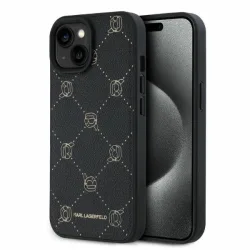 Custodia MagSafe per Apple iPhone 15, Karl Lagerfeld, Karl's Head, Nera