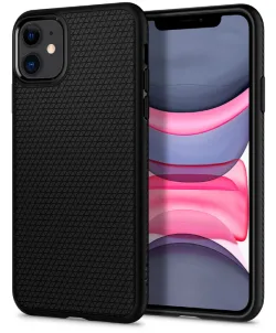 Custodia per Apple iPhone 11, Spigen, Liquid Air, Nera 076CS27184