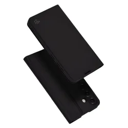 Custodia per Samsung Galaxy S25+ S936, Techsuit, Magskin Book, Nera