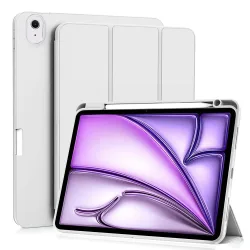 Custodia per Apple iPad Air 11 (2026) / iPad Air 11 (2025) / Air 11 (2024), Techsuit, Flex Trifold, Grigio