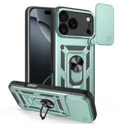 Custodia per Apple iPhone 17 Pro Max, Techsuit, CamShield, Verde