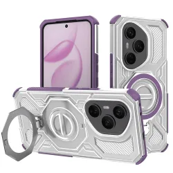 Custodia per Honor 400 Pro, Techsuit, Carbon Shield Pro, Viola