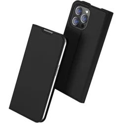 Custodia per Apple iPhone 14 Pro, DUX DUCIS, Skin Pro, Nera