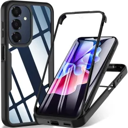 Custodia per Samsung Galaxy A17 5G / A16 5G A166 / A16 4G A165, Techsuit, ColorVerse 360, Nera