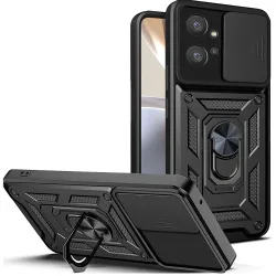 Custodia per Motorola Moto G32, Techsuit, CamShield, Nera