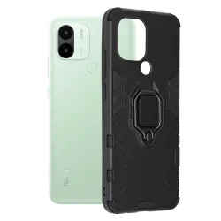Custodia per Xiaomi Redmi A2+ / A1+, Techsuit, Shield, Nera