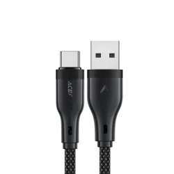Cavo Dati e Ricarica USB-A - USB-C Acefast C8-04, 18W, 1.2m, Nero
