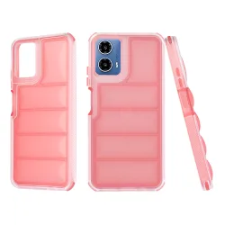 Custodia per Motorola Moto G45 / G34, Techsuit, Wave Shield, Rossa