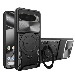 Custodia per Google Pixel 10 Pro XL, Techsuit, CamGuard Pro, Nera