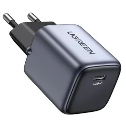 Caricabatterie da Rete UGREEN Nexode Mini CD319, 30W, 3A, 1 x USB-C, Grigio