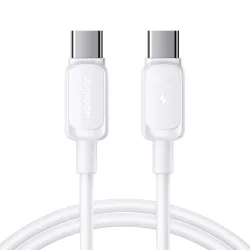 Cavo Dati e Ricarica USB-C - USB-C Joyroom S-A14, 60W, 1.2m, Bianco
