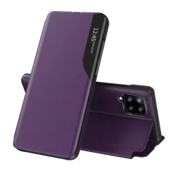 Custodia per Samsung Galaxy A12 Nacho A127 / A12 A125, Techsuit, eFold, Viola