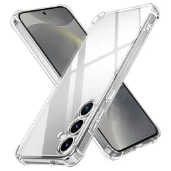 Custodia per Samsung Galaxy S24 S921, Techsuit, Shockproof Clear, Trasparente