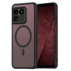 Custodia MagSafe per Sony Xperia 1 VIII, Techsuit, HaloFrost II, Nera