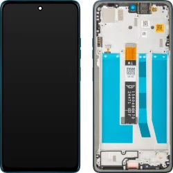 Display con Touchscreen Motorola Moto G75, con Cornice, Blu (Aqua Blue), Service Pack 5D68C29067