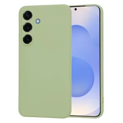 Custodia per Samsung Galaxy S25 S931, Techsuit, SoftFlex, Matcha