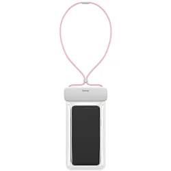 Custodia Universale Waterproof per Telefono, Baseus, Let's Go, Rosa ACFSD-D24