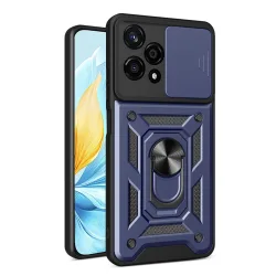 Custodia per Honor 200 Lite, Techsuit, CamShield, Blu