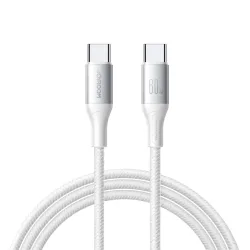Cavo Dati e Ricarica USB-C - USB-C Joyroom S-A28 Flash, 60W, 1m, Bianco