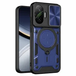 Custodia per Xiaomi Poco F7, Techsuit, CamGuard Pro, Blu