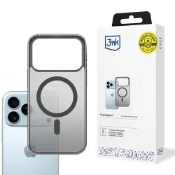 Custodia MagSafe per Apple iPhone 17 Pro, 3MK, Frosty MagCase, Nera