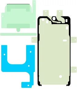 Kit Adesivo Display Samsung Galaxy S23 S911, Service Pack GH82-30551A