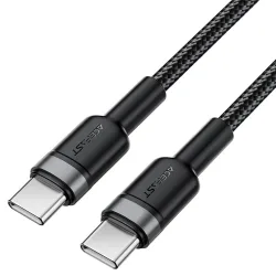 Cavo Dati e Ricarica USB-C - USB-C Acefast C22-03, 60W, 1.2m, Nero