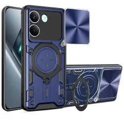 Custodia per Xiaomi Poco X8 Pro, Techsuit, CamGuard Pro, Blu