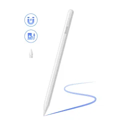 Touch Pen Baseus Smooth Writing 2 Series per Apple iPad, Versione Wireless Attiva, Bianco SXBC080102