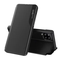 Custodia per Samsung Galaxy A12 Nacho A127 / A12 A125, Techsuit, eFold, Nera