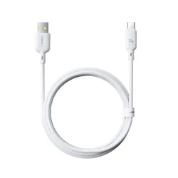 Cavo Dati e Ricarica USB-A - USB-C Baseus Silky, 100W, 1m, Bianco P10377703213-00