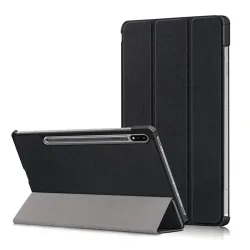 Custodia per Samsung Galaxy Tab S10 Ultra / Tab S9 Ultra / Tab S8 Ultra, Techsuit, FoldPro, Nera