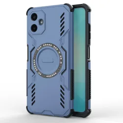 Custodia MagSafe per Samsung Galaxy A06 A065, Techsuit, ArmorMag, Blu