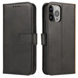 Custodia per Oppo A40M / A40 / A3 4G, OEM, Marva Wallet, Nera