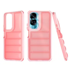 Custodia per Honor 90 Lite, Techsuit, Wave Shield, Rossa