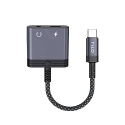 Adattatore Audio USB-C - USB-C / 3.5mm Lito LA04T, Nero