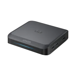 Caricabatterie Stazione Anker per batteria esterna Prime, 150W, 5A, 1 x Pogo Pin - 1 x USB-A - 2 x USB-C, Nero A1903G11
