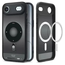 Custodia MagSafe per Apple iPhone 17 Air, Spigen, Ultra Hybrid Classic, Nera ACS10323