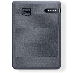 Batteria Esterna 3MK Pocket, 5000mAh, 12W, 1 x USB-C, Grigio