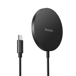 Caricabatterie Wireless McDodo CH-4360 Moon, 15W, 1.67A, Nero