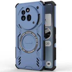 Custodia MagSafe per Nothing Phone (3a) Pro, Techsuit, ArmorMag, Blu