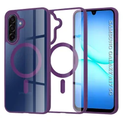 Custodia MagSafe per Samsung Galaxy A17 4G / A17 5G, Techsuit, Pro, Viola