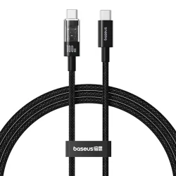 Cavo Dati e Ricarica USB-C - USB-C Baseus Gem, 100W, 2m, Nero P10373000111-01