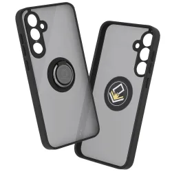 Custodia per Samsung Galaxy A35 5G A356, Techsuit, Glinth, Nera
