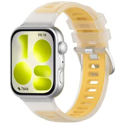 Cinturino Techsuit W084 per Huawei Watch Fit 5 Pro / Fit 5 / Fit 4 Pro / Fit 4 / Fit 3, Giallo