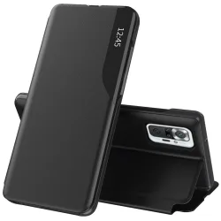 Custodia per Xiaomi Redmi Note 10 Pro Max / Note 10 Pro, Techsuit, eFold, Nera